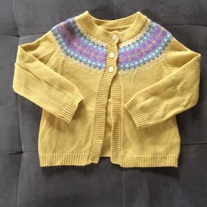 Baby Boden fair isle sweater size 18-months